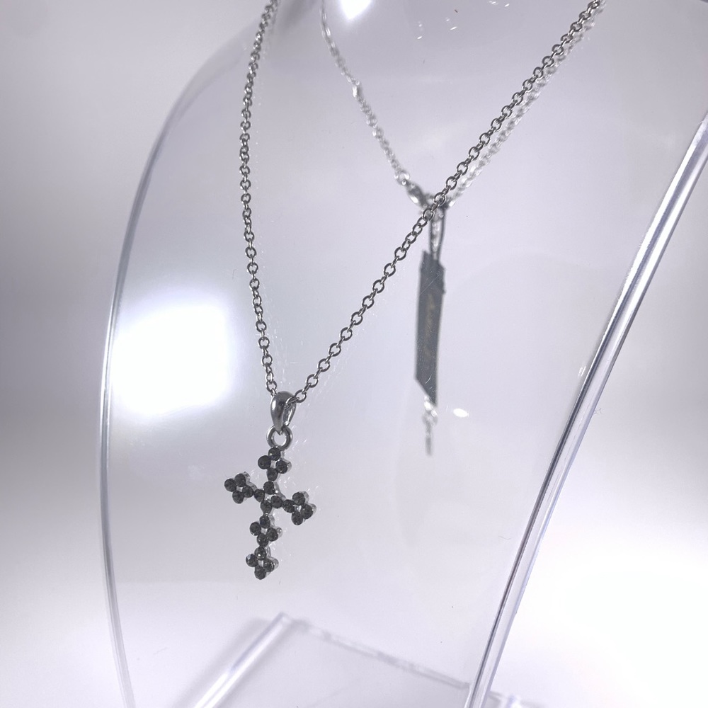 NWT Cookie Lee Cross Necklace -BR - Picture 3 of 8